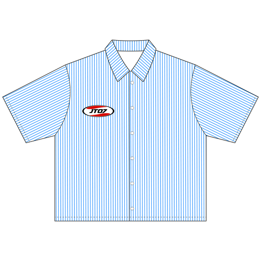 JT07 Boxy Shirt (Blue)