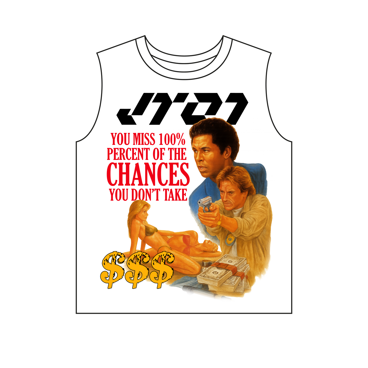 Think Rich Act Richer Sleeveless